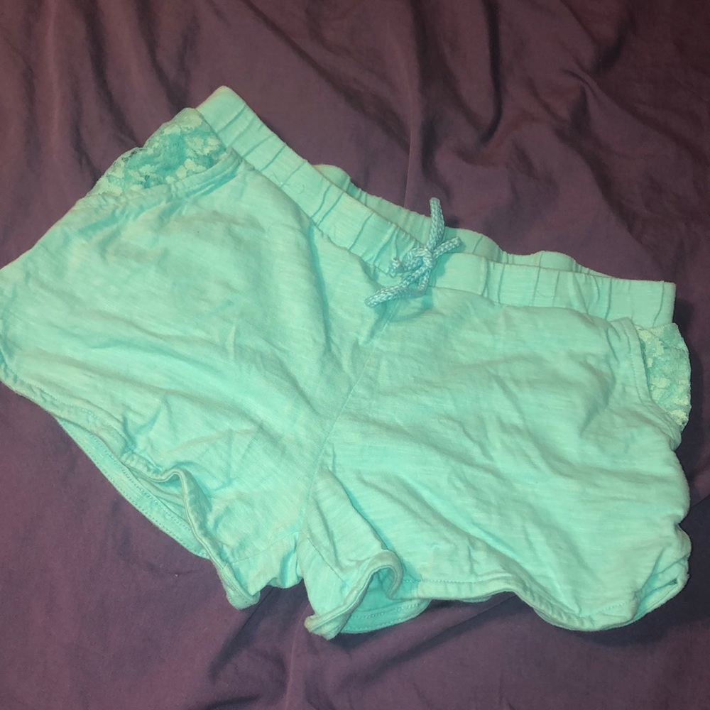 Blue shorts